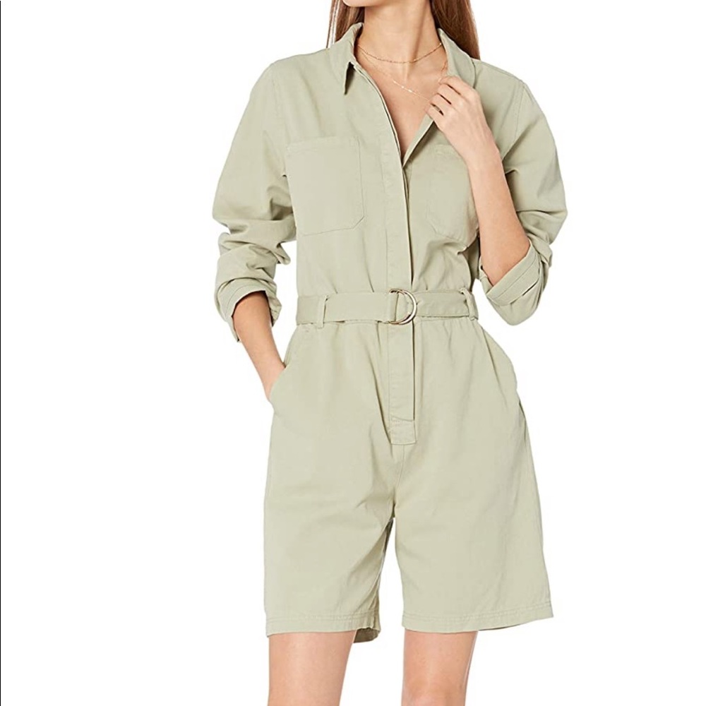 Olive green jumpsuit